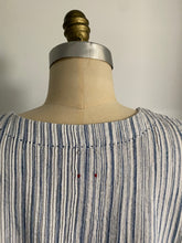 DVE - Rima Top - White Linen or Blue Stripe