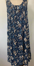 Long Tulsi Dress - Indigo Floral