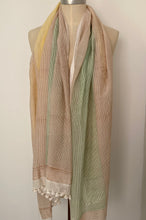 Pom Pom Scarf - Cotton/Silk