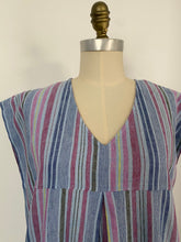 SUNSHINE - Frankie Dress - Linen Stripe