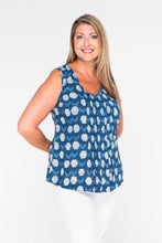 Sia Shirt - Indigo Rose