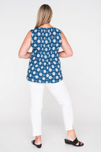 Sia Shirt - Indigo Rose