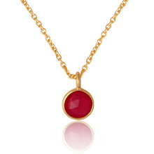 Pretty Gem Stone Necklace