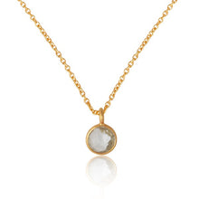 Pretty Gem Stone Necklace