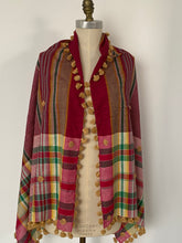 SCARF - COTTON -  MADRAS CHECK