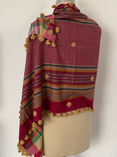 SCARF - COTTON -  MADRAS CHECK