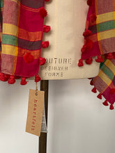 SCARF - COTTON -  MADRAS CHECK