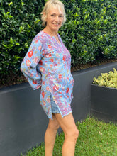 CHIKANKARI - Block Print Short Kurta