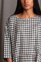 DVE - Padma Dress - Black/White cotton