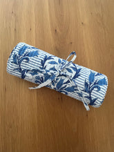 Cotton Block Print Jewellery Roll