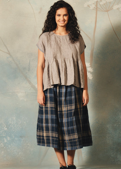 DVE - Adya Top - Ash Linen