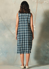 DVE - Pritti Dress - Indigo Check Cotton