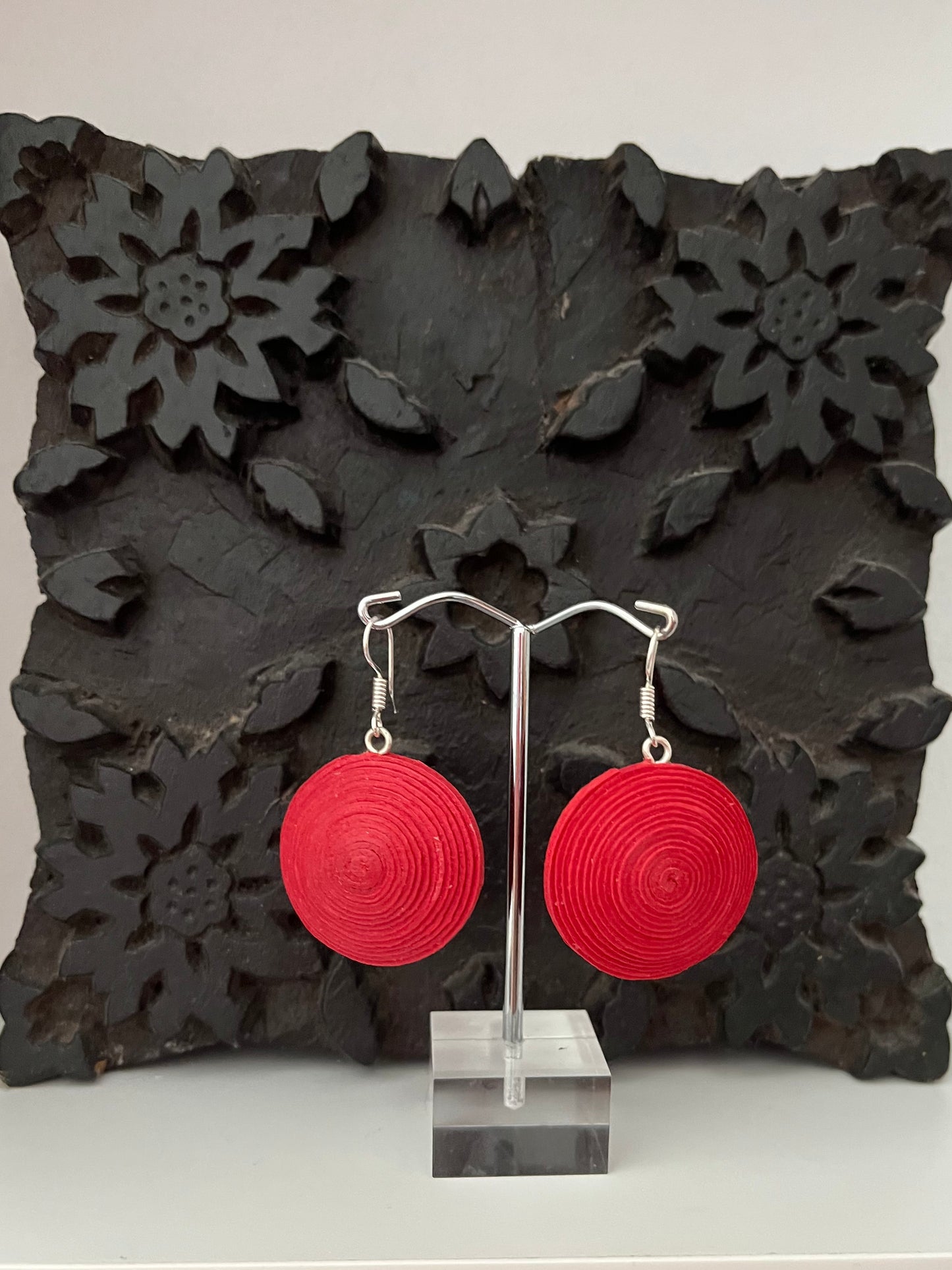 Paper Earrings - Circles