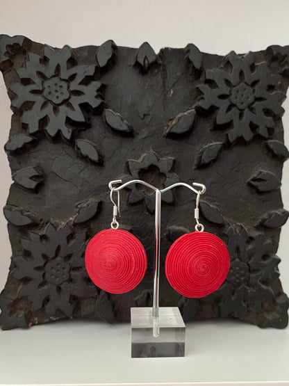 Paper Earrings - Circles