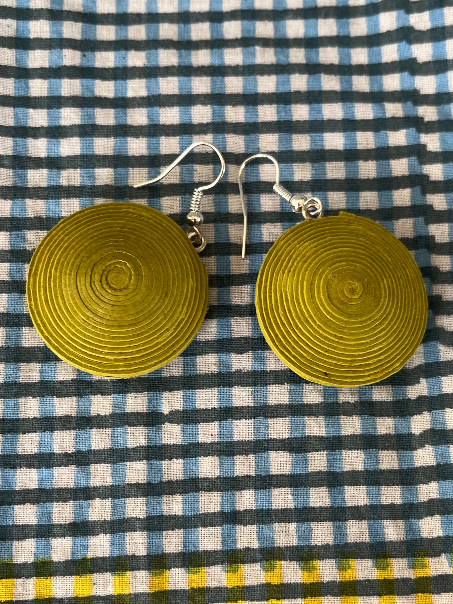 Paper Earrings - Circles