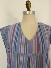 SUNSHINE - Frankie Dress - Linen Stripe