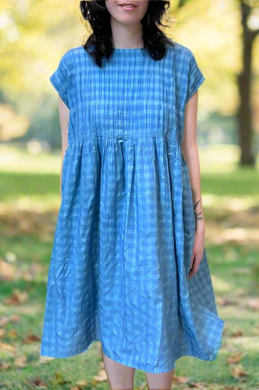 DVE - Mira Dress - Cotton Silk Gingham