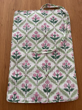 Cotton Block Print Jewellery Roll