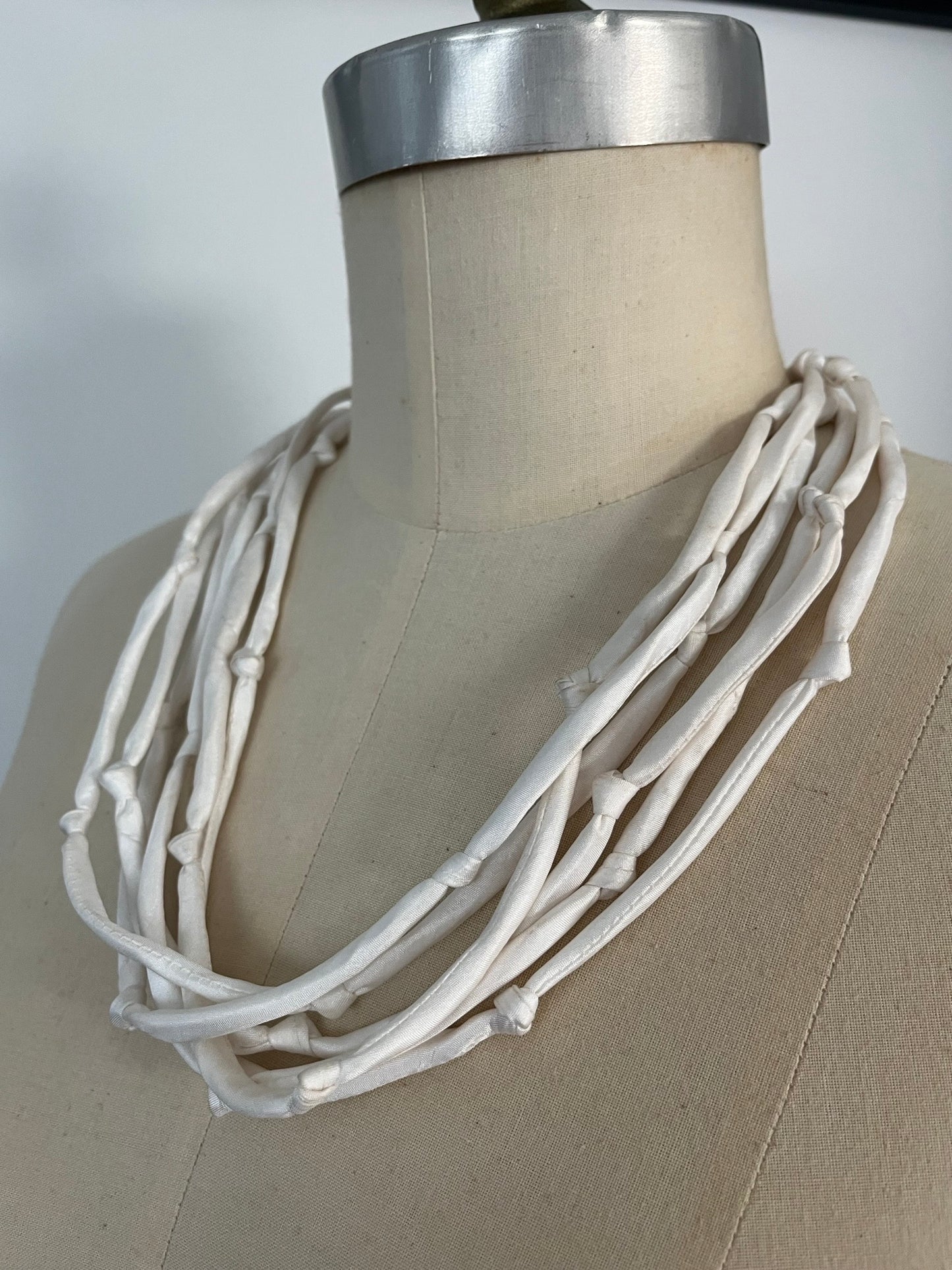 Silk Knot Necklace