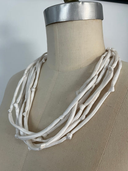 Silk Knot Necklace