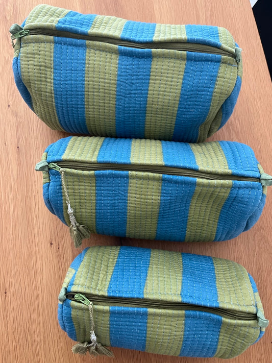 Cotton Wash Bag set of 3