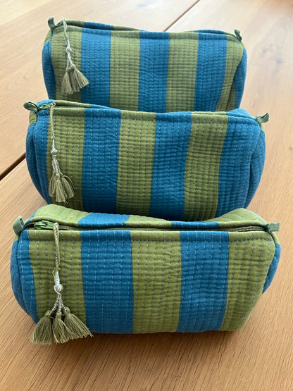 Cotton Wash Bag set of 3