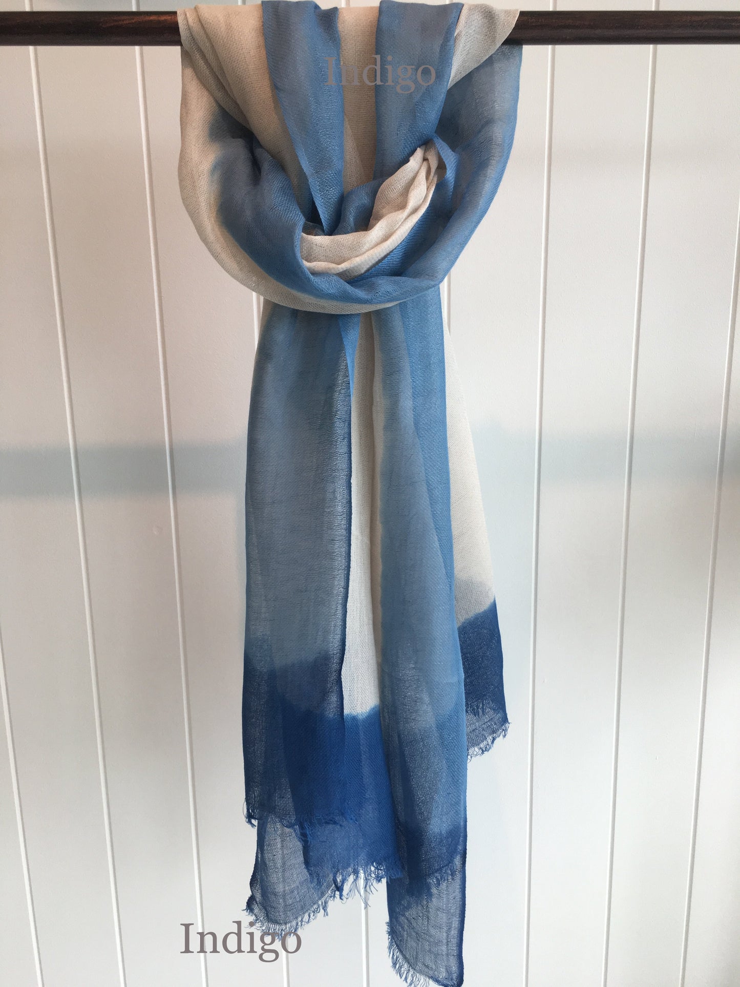 Scarf - Dip Dye Edge