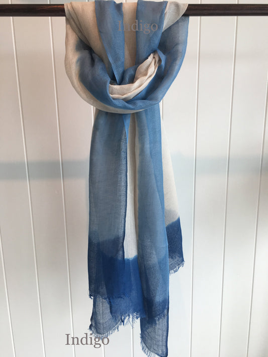 Scarf - Dip Dye Edge