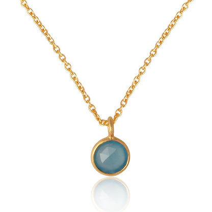 Pretty Gem Stone Necklace