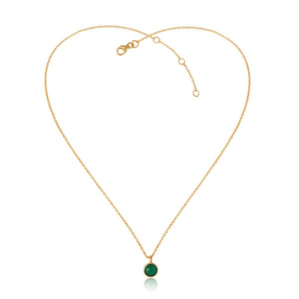 Pretty Gem Stone Necklace