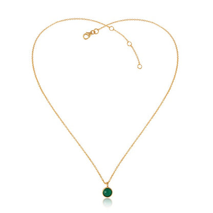 Pretty Gem Stone Necklace