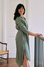 S&G  SHIRT DRESS - Linen