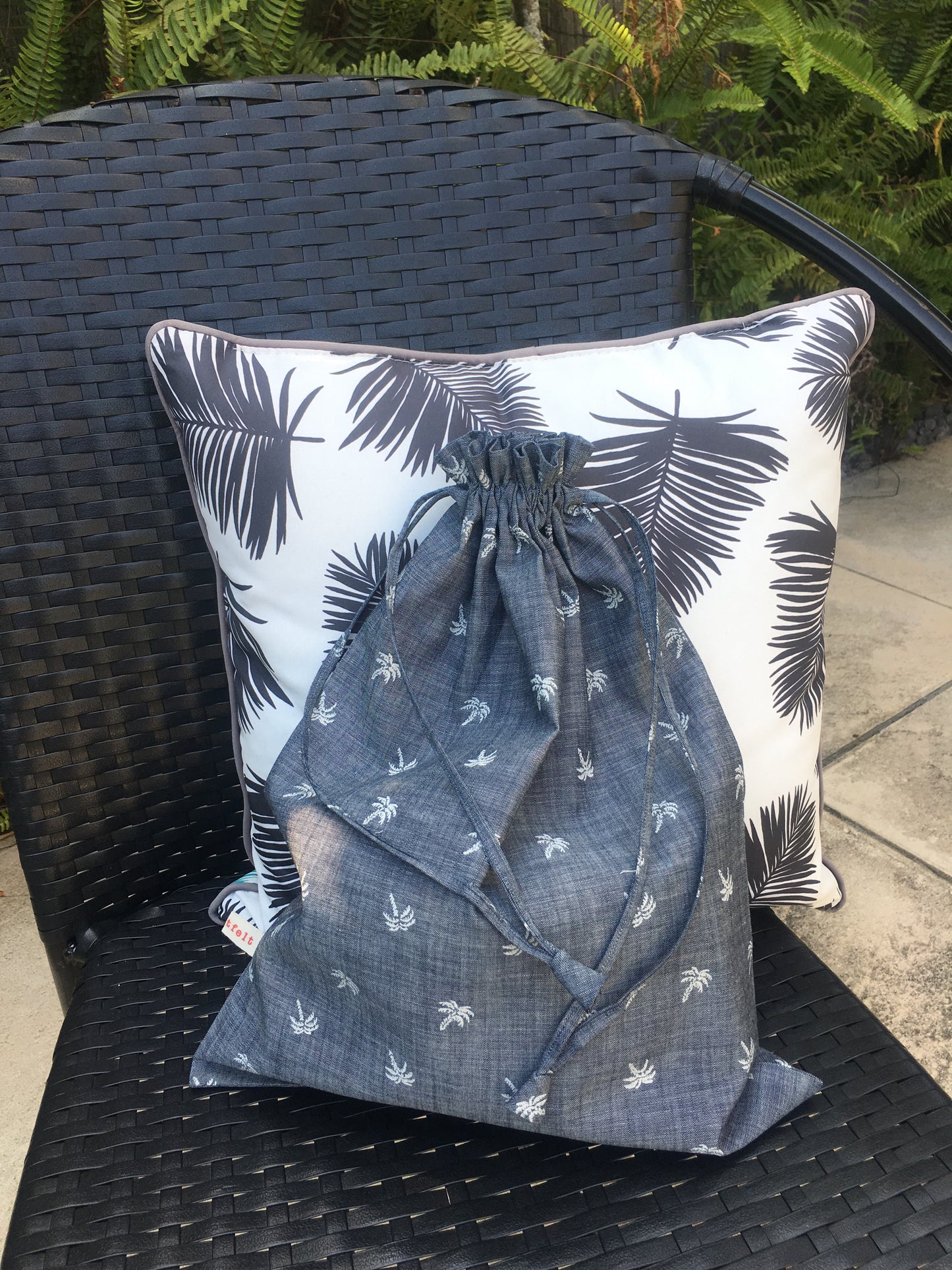 SUNSHINE - Fabric Drawstring Bag