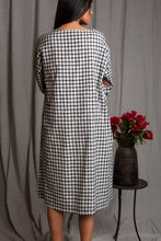 DVE - Padma Dress - Black/White cotton