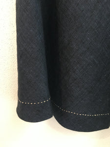 DVE - Baisha Skirt - 100% Linen Blue/Black or Marigold