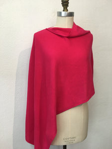 Cashmere Topper - Peony